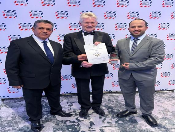 Binyah Wins the International Safety Award from the British Safety Council